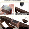Miniatyrbild 5 av 5: 16-pack Vattentäta LED-solcellslampor för utomhus - Trappor