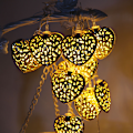 Miniatyrbild 2 av 4: Fästingljus, 1.5m 10 LED Hjärtformade Fästingljus för Utomhus,