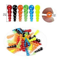 Miniatyrbild 4 av 5: 250 st Fiske Inline Spinner Rig Beten Tillverkningstillbehör Öring Fiske Pärlor Beten Utrustning Staplade Fiske Pärlor Set