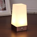 Miniatyrbilde 1 av 5: Bordlampe, Retro LED-nattlys, Sengelampe med trådløs PIR