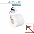 Pikkukuva 2 / 5: Seinään kiinnitettävä wc-paperiteline, wc-paperiteline 3.7X13.5X10