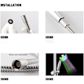 Miniatyrbillede 4 af 5: LED Brushoved, Universal Brushoved til Badeværelset, 7 Farver Automatisk