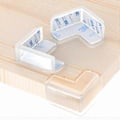 Miniatyrbillede 4 af 5: Hjørnebeskyttere fra Wemk, Stødbeskyttelse til babyer og børn, Transparent hjørnebeskyttelse til møbler, Ekstra tyk og blød, Lugtfri, Stærk vedhæftning (12 stk., L-formet)