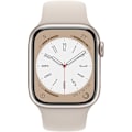 Pikkukuva 2 / 5: Apple Watch Series 8 GPS, 41mm Starlight alumiinikotelo, Starligh