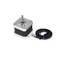 Pikkukuva 4 / 5: Nema17 Stepper Motor 17HS4401 Nema 17 42BYGH 1.5A 40mm 4-johtoinen, sopii 3D-tulostimeen CNC-jyrsinkoneeseen Laser-kaivertajaan Musta