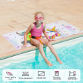 Miniatyrbilde 4 av 5: Unicorn Strandhåndkle - 70 x 150cm Rainbow Polyester Camping