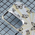 Pikkukuva 5 / 5: Samsung Galaxy S25+ -kotelo Laser TPU+PC Puhelinkuori Galvanoidulla Perhoskuviolla - AB5 AB5