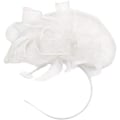 Miniatyrbild 4 av 5: Elegant Fascinator Hat för Kvinnor Bröllop Fjäder Hårklämma Royal Ascot