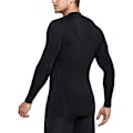 Miniatyrbild 3 av 4: 1-pack herr UPF 50+ långärmad kompressionströja, atletisk träningströja, vattensport rashguard, XXL
