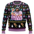 Julesweater, 3D Digital Print Crewneck Pullover - K48 - Størrelse 2XL 2XL