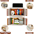 Miniatyrbillede 4 af 5: Plastik Opbevaringsboks, Foldbar Plastik Opbevaringsboks, Foldbar Plast
