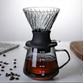 Miniatyrbilde 4 av 4: Kaffekanne i glass Kaffefilterkopp Bløtleggingsfilterkopp Filterpapir Kaffekanne Håndbrygget kaffeapparat Filter Smart kopp