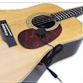 Miniatyrbillede 4 af 5: Akustisk Guitar Piezo Pickup 6,35 mm Output Lyd Piezo Kontakt Pickup Udskiftning Clip-on Mikrofon Piezo Pickup