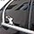 Miniatyrbilde 3 av 5: 4 stk Katt Bilklistremerke Morsom Kjøretøy Dekal Bilklistremerke Stripe Deksel