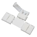 Miniatyrbild 5 av 5: LED-remsanslutning 10 mm 4-stifts T-formad RGB-anslutning LED-remsljusanslutningar 5 st