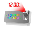 Miniatyrbild 1 av 5: 1-delad färgljusprojektionsväckarklocka med plugin-modell