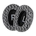 Miniatyrbillede 1 af 5: Udskiftnings ørepuder til Crusher3.0 headsets Komfortable og støjreducerende ørepuder for forbedret lydkvalitet black and white prin