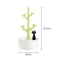 Miniatyrbillede 3 af 3: Smykkeskrin med Super Kat Design, Øreringeophæng, Ringe, Armbånd Opbevaringsstativ