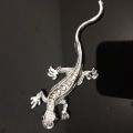 Miniatyrbilde 5 av 5: Sett med 2 stk Metall Gecko Dekal 3D Bilsticker Dyre Bilsticker (8