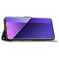 Pikkukuva 4 / 5: Motorola Moto G85 5G/S50 Neo 5G -kotelo PU-nahkainen puhelinlompakkokotelo hihnalla Style F