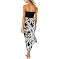 Miniatyrbild 2 av 5: Dam Chiffon Off Shoulder Sommar Strand Badkläder Cover Up Klänning