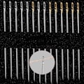 Miniatyrbild 3 av 4: Golden Tail 12 st Easy Threading Needles Blind Needles Open S