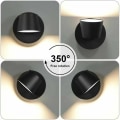Miniatyrbillede 2 af 4: Enkel væglampe til soveværelse, dekorativ lampe til stuen (B018 enkelt