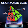 Miniatyrbilde 2 av 5: QY Toys 3x3 Pyraminx Gear Cube 3x3x3 Pyramid Speed ??Magic 3D Tri