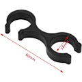 Miniatyrbillede 3 af 5: 15 stk. Plastik Vandrestok Klips, Slangeguide Etui Alpenstock Klips