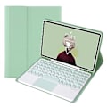 Miniatyrbillede 1 af 5: Tastatur + Læder til Samsung Galaxy Tab A8 10.5 2021 Mørkegrøn Light green