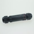 Miniatyrbillede 2 af 5: 3-polet gennemgangs IP68 vandtæt elektrisk stik M20*1.5