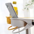 Miniatyrbillede 2 af 3: 2 stk. Drikkekopholder Klip - Bord Skrivebord Side Vandglas Øl Bot