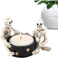 Miniatyrbilde 1 av 4: 1 stk. Holdbar Resin Halloween Kandelaber, Skrekkdekor for Stue