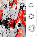 Miniatyrbillede 4 af 5: Frihjul Udskiftning Enkelt Hastighed Svinghjul Høj Styrke Svinghjul Tandhjul Del til Fixed Gear Cykel Holdbar 21T