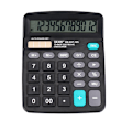 Miniatyrbillede 1 af 3: Desktop lommeregner 12 cifre med stort LCD-display og følsom