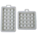 Miniatyrbillede 1 af 3: 2 stk. Silikone Vaffelform Bage Vaffelform Kageform Kagebageforme