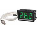 Miniatyrbilde 2 av 4: Rød K-type termoelement høy temperatur digitalt termometer Ind