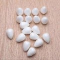 Miniatyrbillede 3 af 5: 100x Vanddråbe Modellering Polystyren Skum Ornament DIY Håndværk 19mm 19mm 100pcs