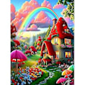 Pikkukuva 1 / 3: 30x40cm 5D Timanttimaalaus Aikuisille (34), Fantastinen Timanttisarja Lapsille, Timantti Strassi Kristalliristipisto Maalaus Seinäkoristeeksi