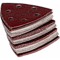 Miniatyrbild 3 av 5: 120 Triangulära Slippapper för Delta-slip - 90 x 90 x 90mm - 6 Hål