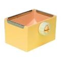 Miniatyrbillede 1 af 5: Foderskål til små kæledyrskaniner, hængende græsfoderskål, burhængende foderautomat, hamsterbur, vanddispenser, gul yellow