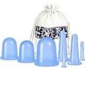 Miniatyrbillede 1 af 5: Cupping Therapy Sæt 7 stk. Silikone Anti Cellulite Kop Vakuum Suge Massagekopper Ansigts Cupping Sæt Til Hjemmebrug