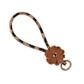 Miniatyrbillede 1 af 2: 2 stk. PU Blomster Nøglering Håndlavet Håndledsrem Nøglering Håndleds Lanyard Falsk Læder Reb Nøgleringsholder Armbånd Til Kvinder Nøgler Taske Pung