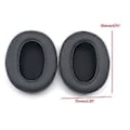 Miniatyrbild 3 av 5: Öronkuddar i läder Svampöverdrag Öronkuddar för So-ny WH-XB900N Headset Reservdelar Mjuka att Bära Memory Foam Grå Gray