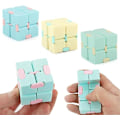 Miniatyrbillede 1 af 5: 3 stk. Anti-stress legetøj Infinity Cube legetøj, Fidget Finger legetøj Stress