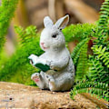 Miniatyrbild 1 av 5: Påsk Söt Simulerad Läsningsprydnad Gray