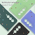 Pikkukuva 2 / 2: Sopii SM Galaxy Zfold3 / W22 -iholle herkälle matkapuhelinkotelolle, Candy Color -täyspaketti Anti Falling Fold3 -taittosuojakuori