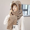 Miniatyrbilde 3 av 5: Jenter Vinter Varm Tegneserie Plysj Lue For Jenter.. 1