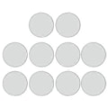 Miniatyrbild 1 av 5: Multifunktionell 10x/Set Sublimering Blank Aluminiumplåt 25mm/0.98'' Värmeöverföring Cirkulära Blanko Patchar för DIY Hantverk