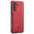 Pikkukuva 4 / 5: Samsung Galaxy A55 5G -kotelo PU-nahka+PC+TPU Hybridipuhelinkuori Style E